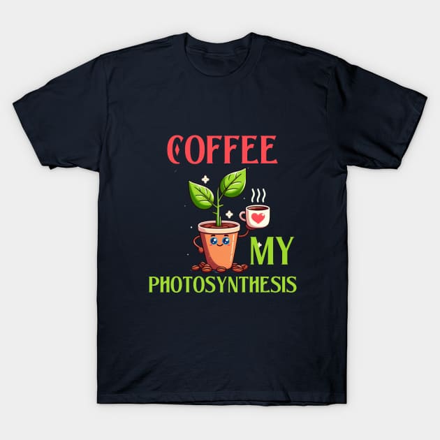 Coffee Plant T-Shirt by BukovskyART